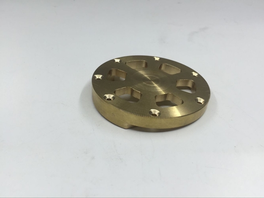 Parti meccanizzate in rame CNC per fabbricazione su misura
