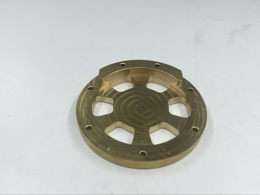 Parti meccanizzate in rame CNC per fabbricazione su misura