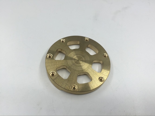 Parti meccanizzate in rame CNC per fabbricazione su misura