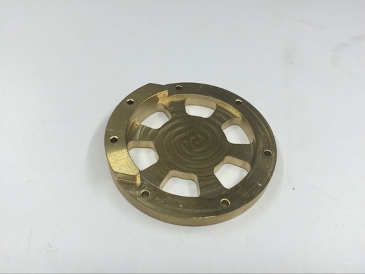 Parti meccanizzate in rame CNC per fabbricazione su misura