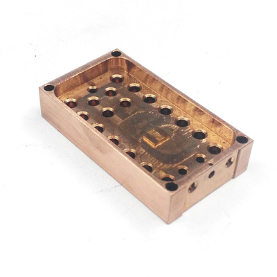 Parti meccanizzate in rame CNC di precisione per le imprese
